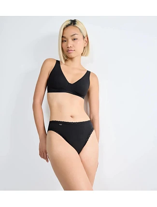 sloggi 24/7 Cotton Lace - Kalhotky tai (3 ks): pohodlí s jemnou krajkou Sloggi