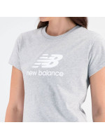 New Balance Essentials Stacked Logo CO AG W WT31546AG dámské tričko