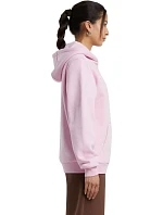 Build your Brand BY 289 Dámská oversize mikina s kapucí "Fluffy" 56.0289 lilac