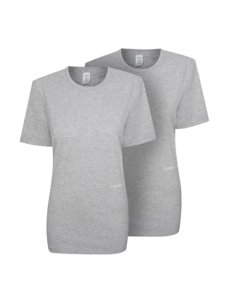 Dámský 2Pack Tričko s krátkým rukávem QS6198E-020 - Calvin Klein Dámský 2Pack Tričko s krátkým rukávem QS6198E-020 - Calvin Klein