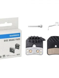 Obložení brzdových kotoučů Shimano H03C Metallic / Radiator