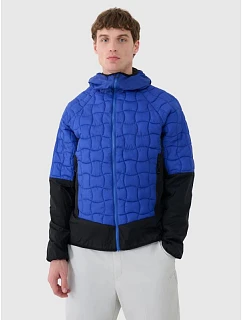 Pánská treková bunda 4F 4FWSS25TTJAM697-36S s výplní Primaloft Black