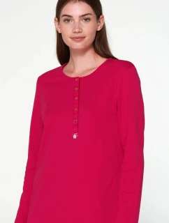 Vamp - Bavlněná noční košile s knoflíky 21935 - Vamp