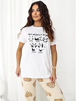 Pyžamo CLM PI 1581.09 béžové