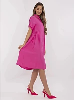 Dámské šaty MI SK A2275.09 fuchsiové - FPrice Dámské šaty MI SK A2275.09 fuchsiové - FPrice