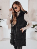 Dámská prošívaná vesta WELIA černá FashionStreet TY3294