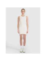 Dámské mini šaty z žebrovaného úpletu 4F 4FRSS25TDREF188-11S
