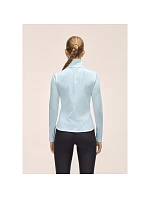 Dámské tričko CASALL Serene Half Zip Long Sleeve, modrá barva Dámské tričko CASALL Serene Half Zip Long Sleeve, modrá barva