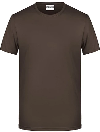 Daiber 8008 Pánské tričko z bio bavlny 02.8008 brown Daiber 8008 Pánské tričko z bio bavlny 02.8008 brown