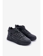 Pánské Tenisky Z Eko Kůže Big Star OO174004 Černé Pánské Tenisky Z Eko Kůže Big Star OO174004 Černé