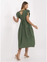 Šaty MI SK A2489.21 khaki Šaty MI SK A2489.21 khaki