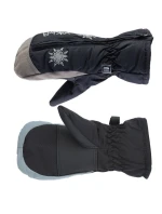 Dětské jednoprsté zimní rukavice Viking Starlet Ski s motivem sněhové vločky černé (125/15/5195/09)