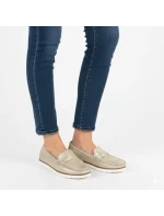 Dámské zlaté polobotky Vice Versa 834281