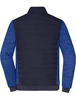 Daiber JN 1866 Pánská hybridní bunda 02.1866 navy/royal melange Daiber JN 1866 Pánská hybridní bunda 02.1866 navy/royal melange