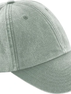 Beechfield B 655B Dětská 6 panelová nízkoprofilová kšiltovka 53.655B vintage sage green