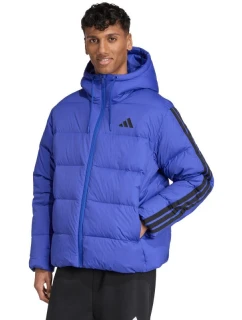 Pánské bundy adidas Ess 3S P D HD J cobalt JW9099 pánské