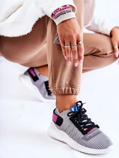 Dámská sportovní obuv nazouvací šedá Klayra