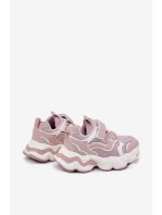 Dětské tenisky na silné podrážce růžové Lianees