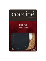 Coccine Heel Pad Corck And Leather Black Coccine Heel Pad Corck And Leather Black