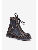 Šněrovací vyšší model 219247 Step in style