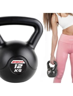 EB FIT kompozitní činka kettlebell 12kg závaží 1025780