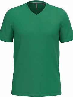 Kariban K 357 Pánské tričko s výstřihem do V 20.K357 kelly green