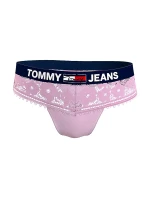 Dámská tanga Jeans Lace UW0UW03950-TOB - Tommy Hilfiger