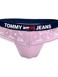 Dámská tanga Jeans Lace UW0UW03950-TOB - Tommy Hilfiger