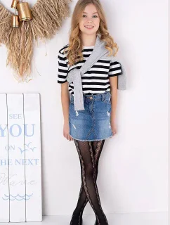 Knittex 2413 Antonina Ažurové punčocháče 92-146