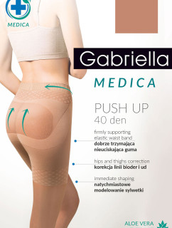 Gabriella Medica Push-up 40 Den Code 128 kolor:gazela