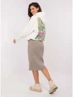 Sukně D93020M50243A2 tmavě lila