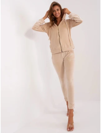 Dámská souprava RV KMPL 6084.92P světle béžová - Fashion Relevance Dámská souprava RV KMPL 6084.92P světle béžová - Fashion Relevance