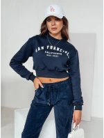 Dámský top SAN FRANCISCO s potiskem tmavě modrý FashionStreet BY1344