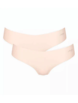 Dámské kalhotky ZERO Modal 2.0 Hipstring 2P - WHITE - ecru 6308 - SLOGGI