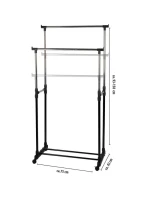 Šatní skříň šatní skříň 75x42x93-158CM ALPINA