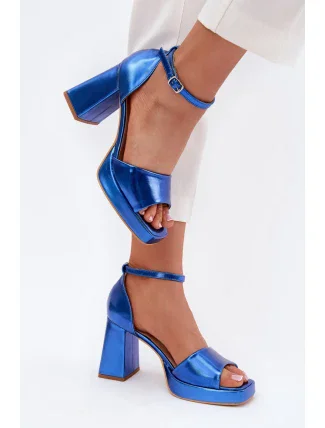 Sandály na podpatku  model 215000 Step in style