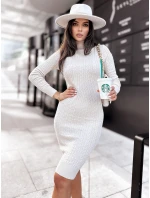 DREAMY světle béžové svetrové šaty MY2015