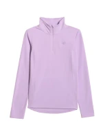 Dámská fleecová mikina 4F F069 světle fialová 4FWAW25UFLEF069 52S