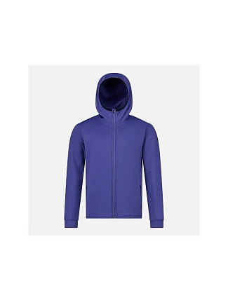 Pánská mikina ROSSIGNOL Mid Layer Stretch Hoodie, modrá Pánská mikina ROSSIGNOL Mid Layer Stretch Hoodie, modrá