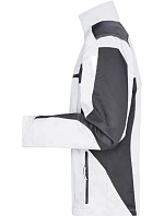 Daiber JN 821 Pracovní bunda - Strong 02.0821 white/carbon