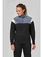 Kariban ProAct PA 387 Tréninková mikina s 1/4 zipem 20.P387 black/sporty grey Kariban ProAct PA 387 Tréninková mikina s 1/4 zipem 20.P387 black/sporty grey