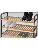 STOJAN NA BOTY 3 ÚROVNĚ BAMBUS VYNIKAJÍCÍ DOMÁCÍ POTŘEBY