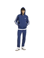 Pánská mikina adidas Essentials 3-Stripes Fleece Full-Zip Hoodie, tmavě modrá KY4144 Pánská mikina adidas Essentials 3-Stripes Fleece Full-Zip Hoodie, tmavě modrá KY4144