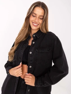 Košile D80026BI11280B158 černá