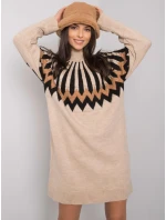 LC SK 0098 šaty.37X béžová