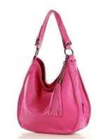 Dámská přírodní kožená taška model 146597 - Mazzini Dámská přírodní kožená taška model 146597 - Mazzini