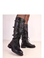 Dámské kozačky E8663 Černá - Yolera Dámské kozačky E8663 Černá - Yolera