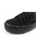 Lee Cooper dámské sportovní boty tenisky textilní platforma černé dámské