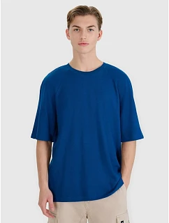 Pánské modalové tričko oversize 4F 4FRSS25TTSHM2731-46S