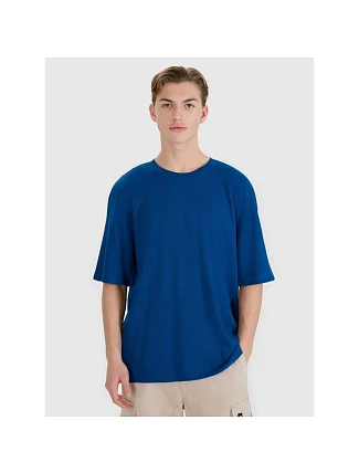 Pánské modalové tričko oversize 4F 4FRSS25TTSHM2731-46S